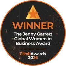 Climb Awards 2026 Winner â€” The Jenny Garrett Global Women in Business Award